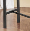 SoBuy Køkkenbord med 4 skamler Barbord Altanbord Loungebord Højt bord Spisebord med stole OGT22-SCH