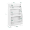 SoBuy lav bogreol Børne bogreol Magasinholder KMB45-W