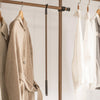 SoBuy Garderob, Klädstång, Klädställning, KLS04-BR