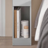 SoBuy Moderne sidebord med opbevaring, grå FBT111-HG