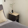 SoBuy Moderne sidebord med opbevaring, sort FBT111-SCH