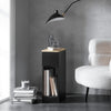 SoBuy Moderne sidebord med opbevaring, sort FBT111-SCH