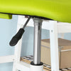 SoBuy, Kontorstol i grøn, Højde 46-58cm FST64-GR