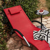 SoBuy liggestol, Solvogn, Relaxstol, Standkapacitet: 120 kg, OGS38-R