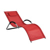 SoBuy liggestol, Solvogn, Relaxstol, Standkapacitet: 120 kg, OGS38-R