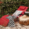 SoBuy liggestol, Solvogn, Relaxstol, Standkapacitet: 120 kg, OGS38-R