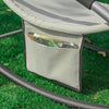 SoBuy, 2 x Gungstol, Loungestol, Utemöbler, 2-sits, Beige, OGS28-MIx2