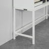SoBuy Konsolbord / kommode med pladsbesparende skuffer, B110 * D30 * H80 cm, hvid, FSB20-W