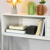 SoBuy Konsolbord / kommode med pladsbesparende skuffer, B110 * D30 * H80 cm, hvid, FSB20-W