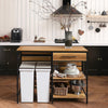 SoBuy Spisebord Barbord Loungebord Køkkenbord Foldebord FSB71-PF