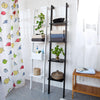 SoBuy Reol med 4 hylder, Serveringsvogn, FRG15-SCH