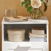 SoBu Lille sengebord med skuffe, Sidebord Endebord Sengebord FBT112-W