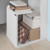 SoBuy Sofabord / reol i moderne stil, hvid,FBT69-W