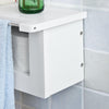 SoBuy Toiletrulleholder, Væghylde , hvid FRG175-W
