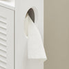 SoBuy Toiletpapirholder, Toiletrulleholder, Toilet opbevaring, BZR49-W