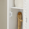 SoBuy Toiletpapirholder, Toiletrulleholder, Toilet opbevaring, BZR49-W