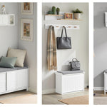 En stilfuld og praktisk bænk, der giver en varm og hyggelig fornemmelse. Passer lige så godt i stuen som i hallen eller soveværelset.