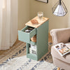 SoBuy Moderne sidebord med opbevaring Sengebord Sofabord Endebord FBT111-GR