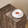 SoBuy Sengebord med kasse til elastisk bed sofabord, sidebord, smalt telefonbord, natbord, træbh ca. 20 x 60 x 35 cm FBT11-SN