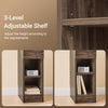 SoBuy Sengebord med kasse til elastisk bed sofabord, sidebord, smalt telefonbord, natbord, træbh ca. 20 x 60 x 35 cm FBT11-SN