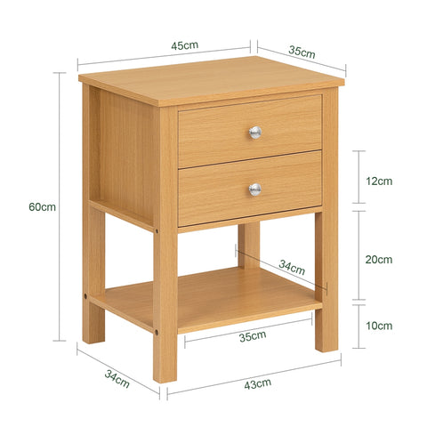 SoBuy Sidebord Sofabord Endebord FBT114-MI