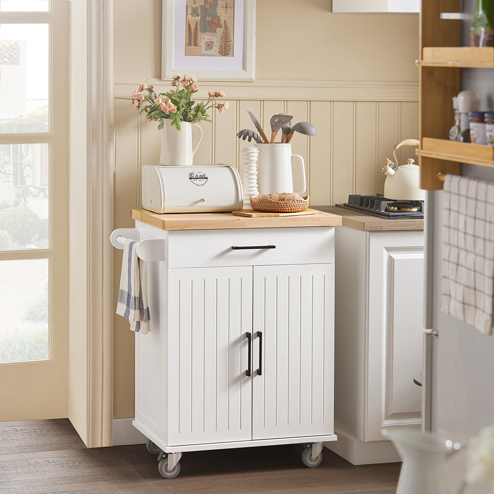 SoBuy, Kitchen Island on Wheels, Kitchen Islands, Work Table Kitchens