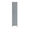 SoBuy Pladsbesparende badeværelsesskab, grå B30 * D30 * H145 cm FRG126-SG