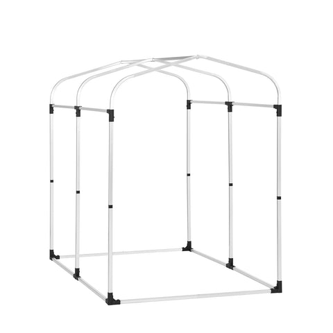 SoBuy Cykelgarage Vejrbestandigt udstyr Skur Cykelgarage til 1-2 cykler carport telt med UV-beskyttelsescykelskur til regnovertræk Terrace Motorcykel Garage House Green 120 X 163 x 176 cm KLS11-Gr