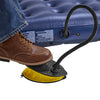 Sobuy OGS32-II-GR-P01 Luftmadras med pumpe enkeltseng liggeunderlag campingmadras rejsemadras luftmadras camping til private campingmadras grøn 191 x 22 x 76 cm