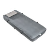 Sobuy OGS32-II-HG-P01 Luftmadras med pumpe enkeltseng liggeunderlag campingmadras rejsemadras luftmadras camping til private campingmadras grå 191 x 22 x 76 cm