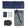 Sobuy OGS32-II-HG-P01 Luftmadras med pumpe enkeltseng liggeunderlag campingmadras rejsemadras luftmadras camping til private campingmadras grå 191 x 22 x 76 cm