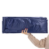 SoBuy OGS32-II-L-GR-P01 Luftmadras med pumpe dobbeltseng liggeunderlag campingmadras rejsemadras luftmadras camping til to, campingmadras grøn 191 x 22 x 137 cm