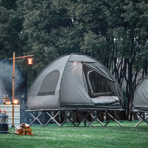 SoBuy Udendørs To-personers telt Campingtelt OGS32-L-HG