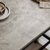 SoBuy Højt barbord med 2 barstole betonmønstret, Køkkenbord med 2 skamler, Længde 89 cm Bredde 45 cm Højde 87 cm, Belastning: 150 kg, OGT03-HG