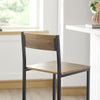 SoBuy 2 x barstol Spisebordsstole Køkkenstol Høje barstol Vægt 150KG FST53-XLx2