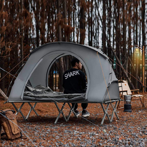 SoBuy campingtelt, 2-mands udendørs telt,  Udendørs, OGS60-L-HG